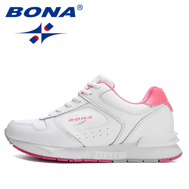 Women Fashion Running Shoes BONA Designers Brand Classics Sneakers Casual Walking Footwear Ladies Comfort womens sneakers running shoes