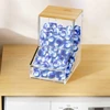Capsule Storage Box Acrylic Storage Box With Bamboo Lid Transparent Laundry Pods Container Laundry Room Storage Organizer 1