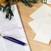 50 Sheets Transparent Waterproof Posted It Sticky Note Pads Notepad Clear Self-Adhesive Posits School Stationery Office Supplies 6