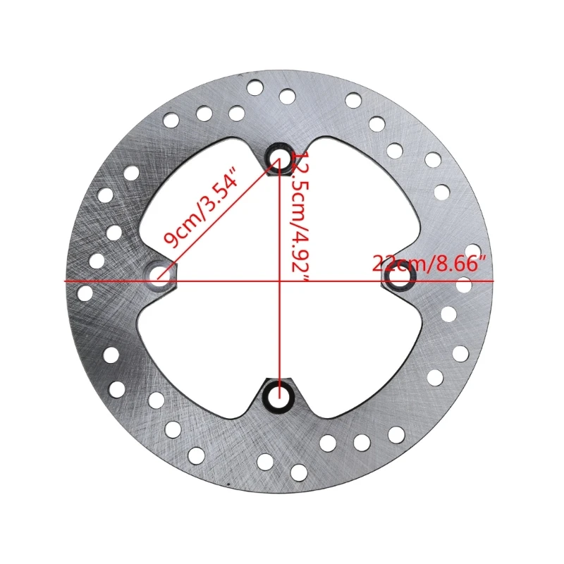 Disc Brake Rotor Disk for 400CC XR400 XR600 TRX400X LTZ400 KFX400 CBR125 XR250 images - 6