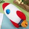 Space Rocket Toys Outerspace Mini Pillow Stuffed Animal Pp Cotton Ship Nursery Decor Child 5