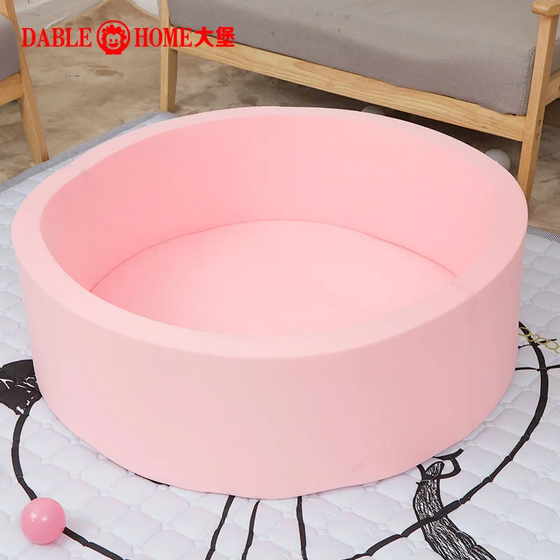 Sponge Ball Pit Playground Foam Baby Dry Pool with Indoor Playpen Ocean Ball Portable Soft Children Birthday Gifts for Kids
