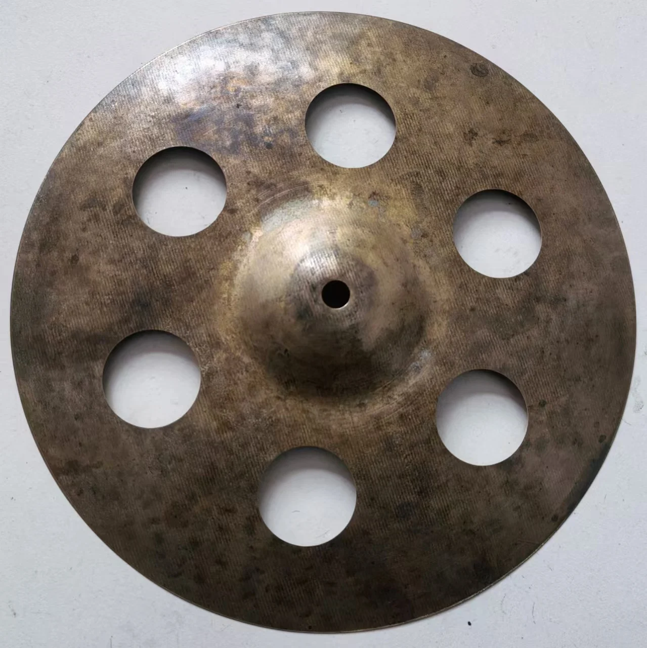 8 inch O-Zone Cymbal, B20 Handmade Cymbal, One Piece,