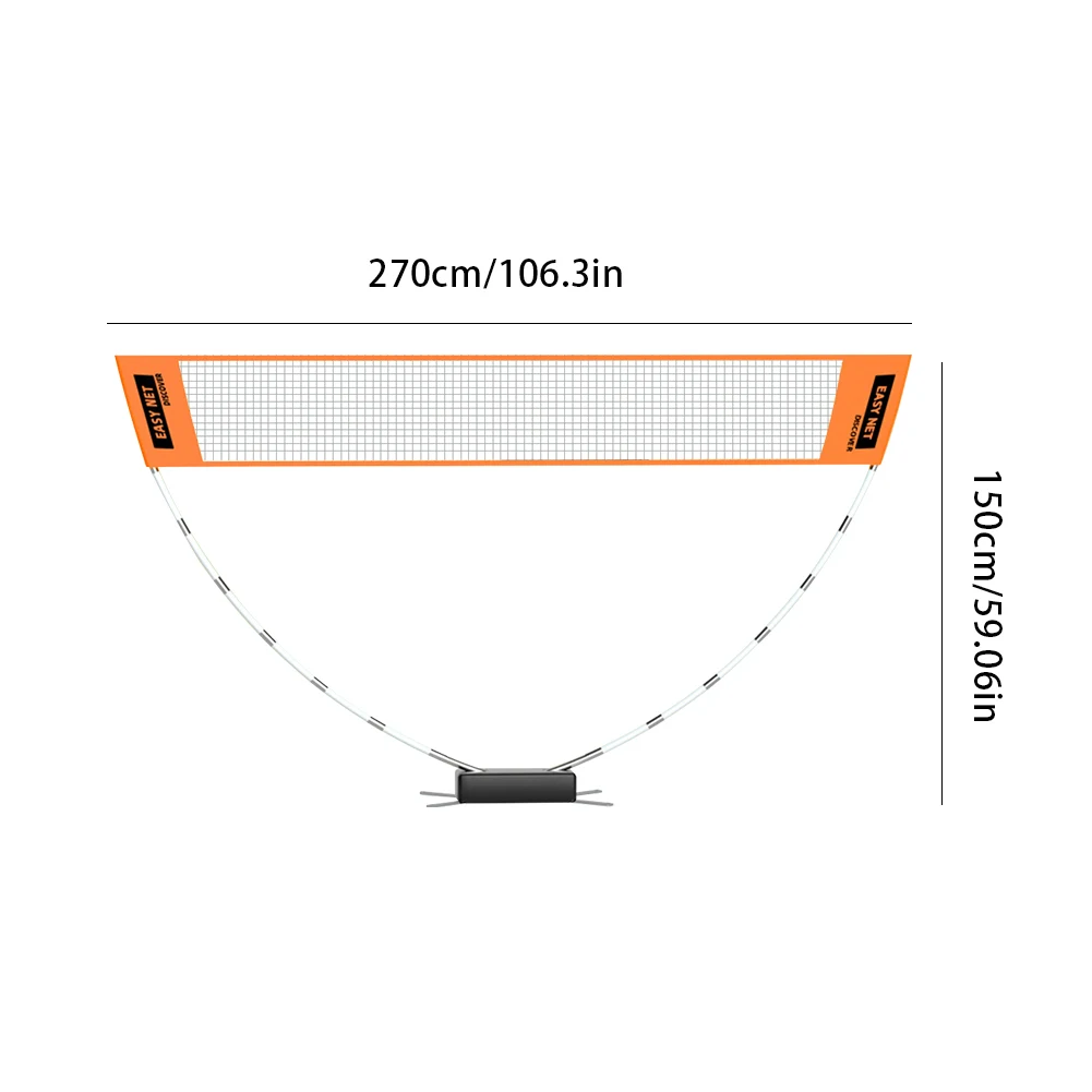 Professional Badminton Net Badminton Training Net Portable Tennis Net Height Adjustable Volleyball Net for Court Backyard Beach