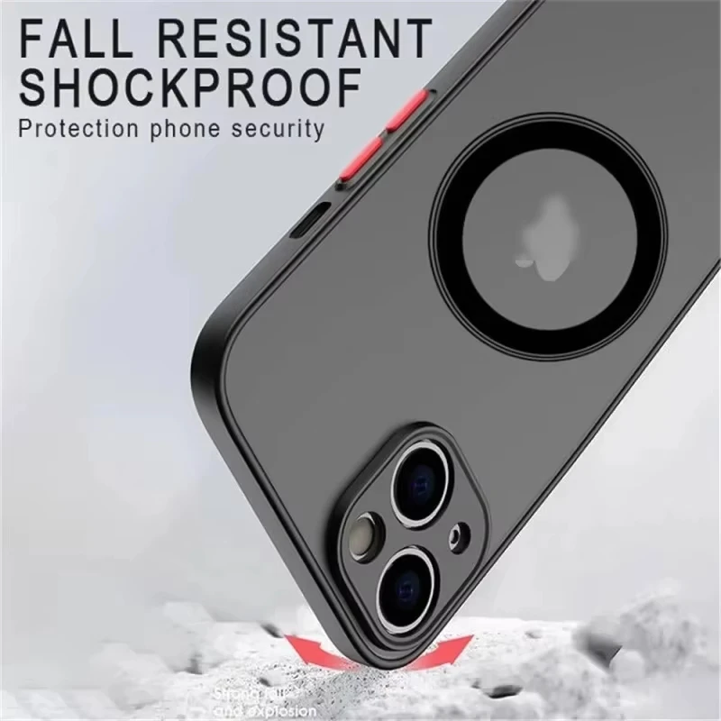 Matte Magnetic Translucent Phone Case