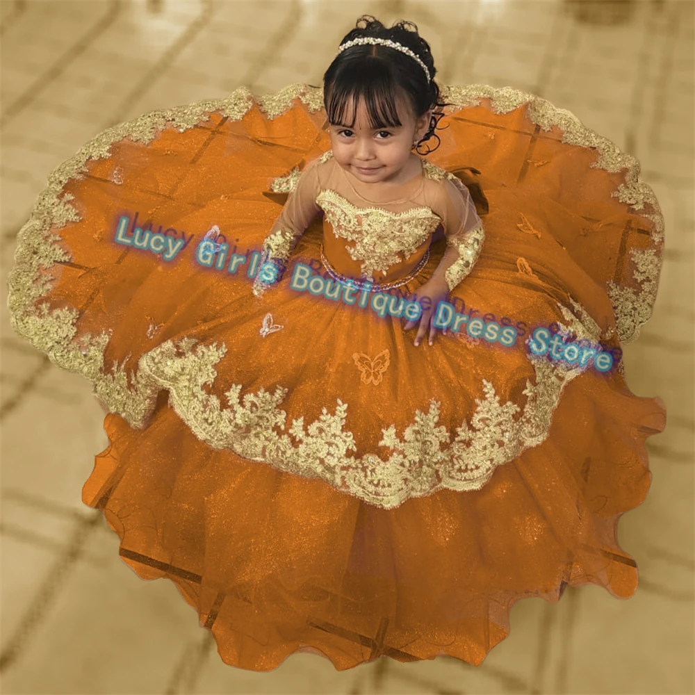 Robe Demoiselle D Honneur Fille Elegante Abito Da Damigella D'onore E Damigella D'onore | Luisa Beccaria Abito Cerimonia Bambina - Foto 8