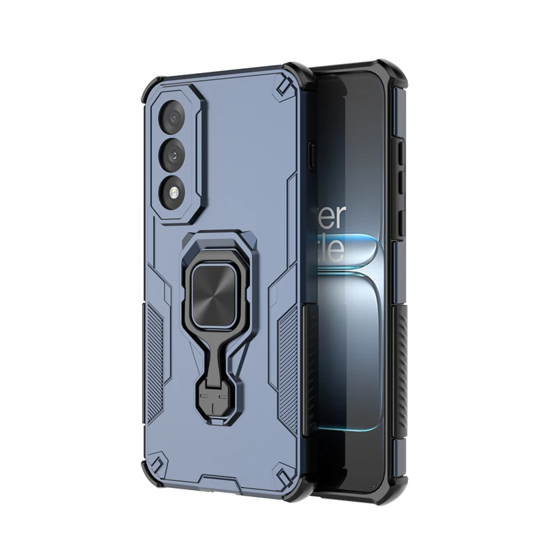 Durable Magnetic Suction Stand Phone Holder Heavy Armor Case
