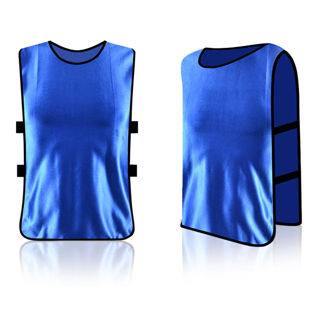 Description Picture 5 of item1pc Football Vest Jerseys Rugby 12 Color Fast Drying Lightweight Mesh Polyester Sports Training Breathable Jerseys Loose Fitment