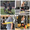 5Pcs/Set Yoga Resistance Rubber Bands Bodybuilding Elastic Bands Pilates Exercise Workout Bands Expander Belt Fitness Equipment 4