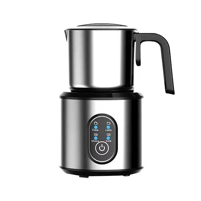 Household Stainless Steel Milk Frother Electric Automatic Coffee Milk