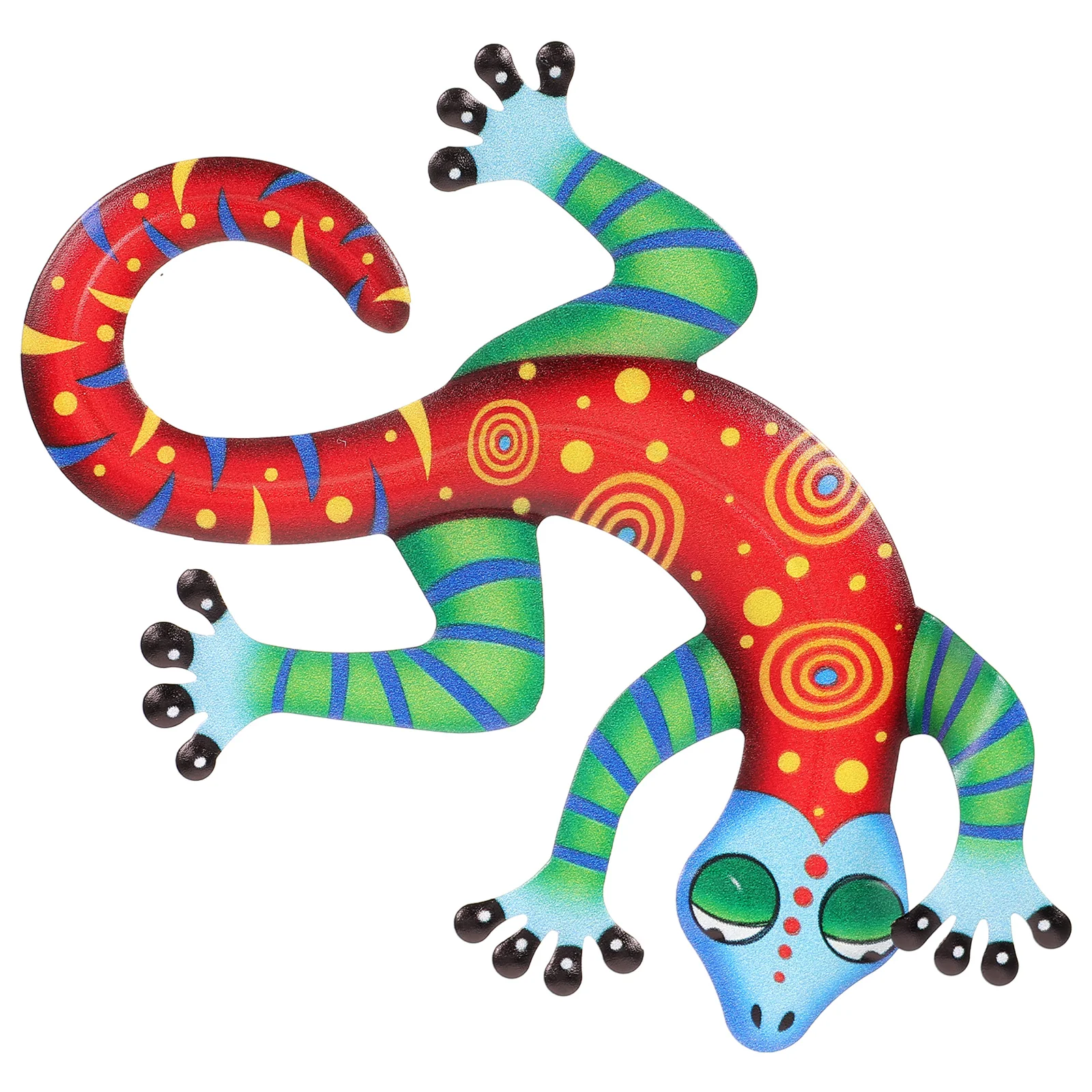 

Doitool Vintage Decor Metal Gecko Wall Decor 3D Lizard Inspirational Sculpture Hanging Pendant Wall Art Ornament Home Garden