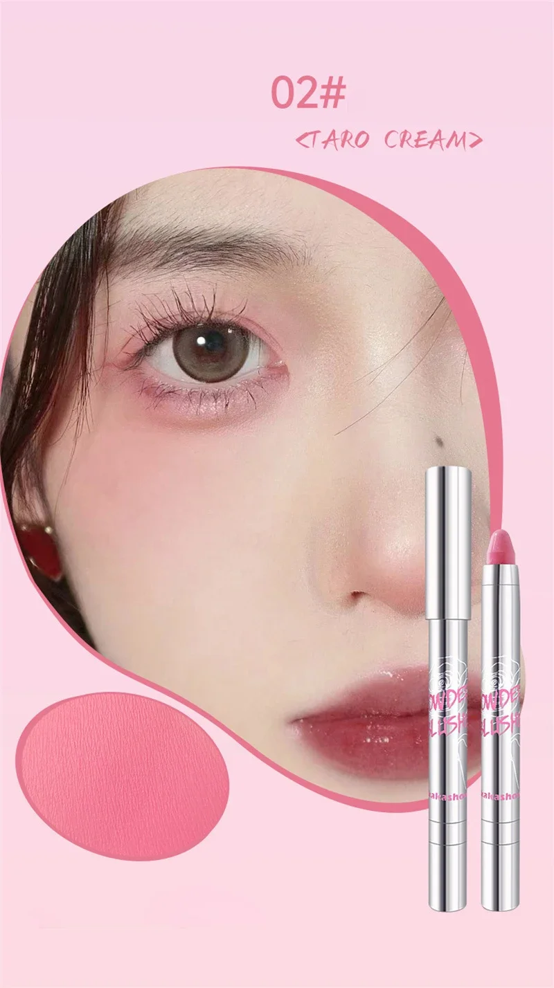Langanhaltender Creme Blush Stick Für Augen Und Wangen_voghion.com