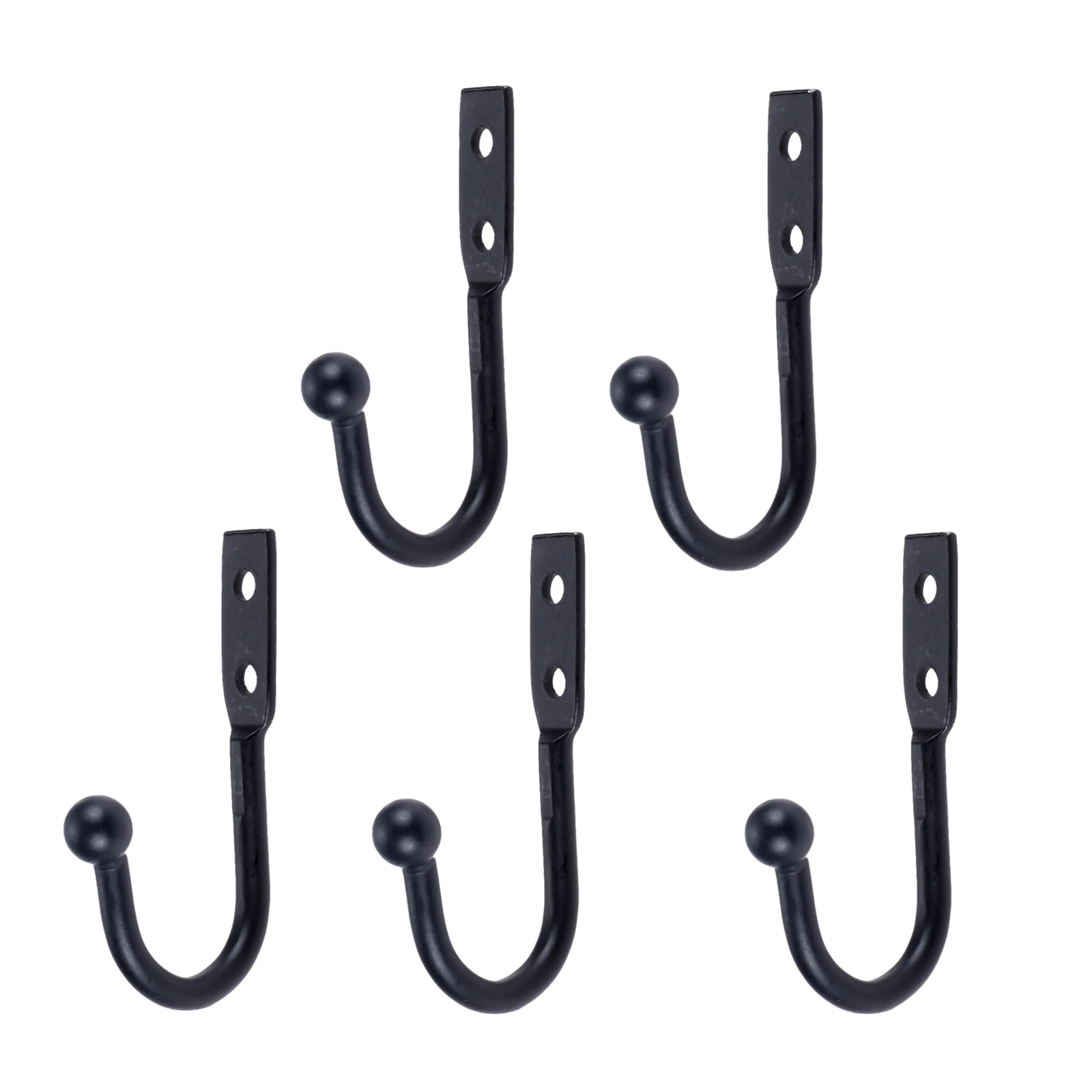 Zinc Alloy Furniture Hardware Wall Hook Clothes Antique Black