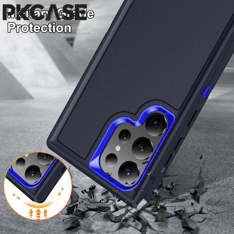 PKCASE Armor Shockproof Phone Case - Durable Protective Cover