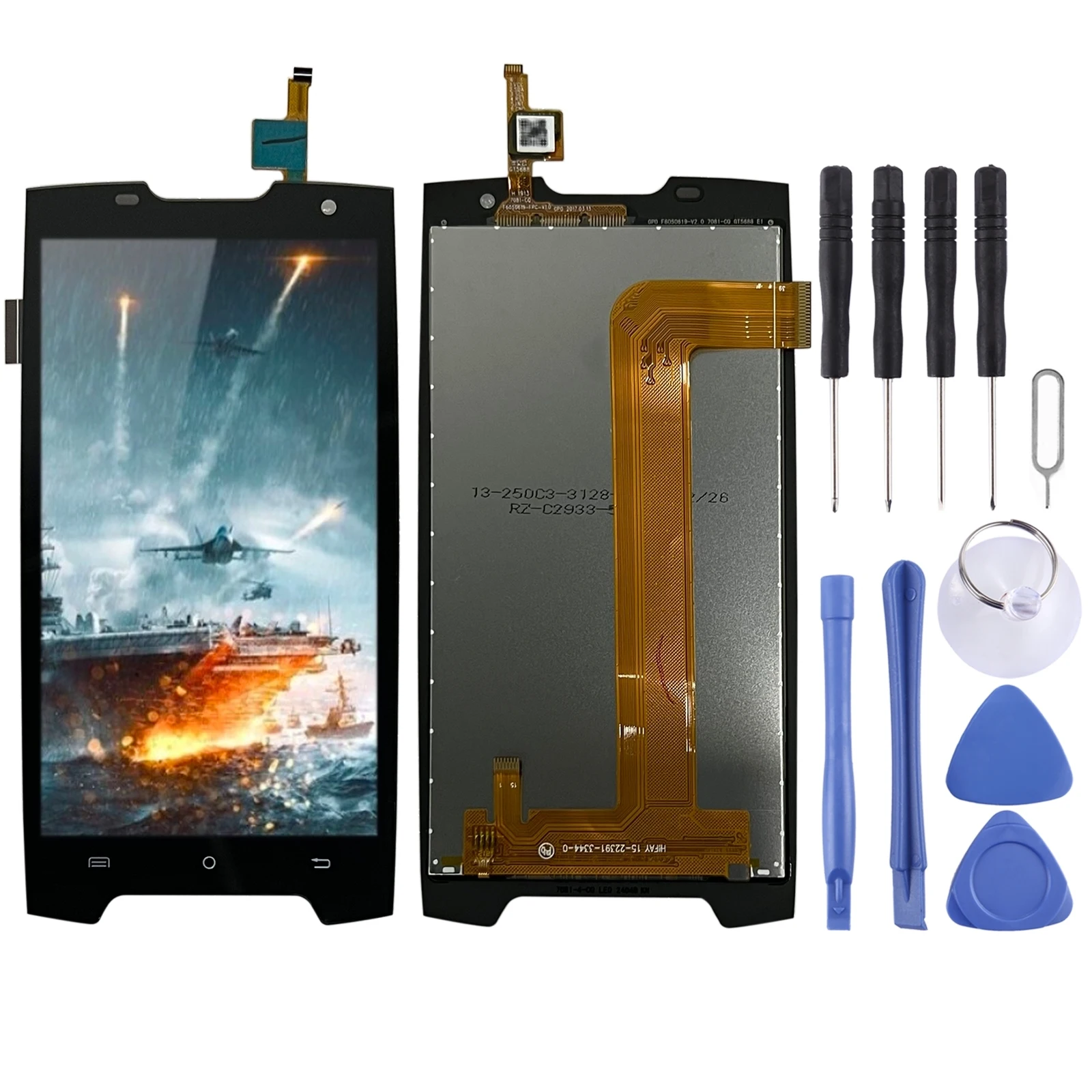 Schermo Lcd Originale Per Cubot King Kong / King Kong Cs Con Digitalizzatore Assemblaggio Completo