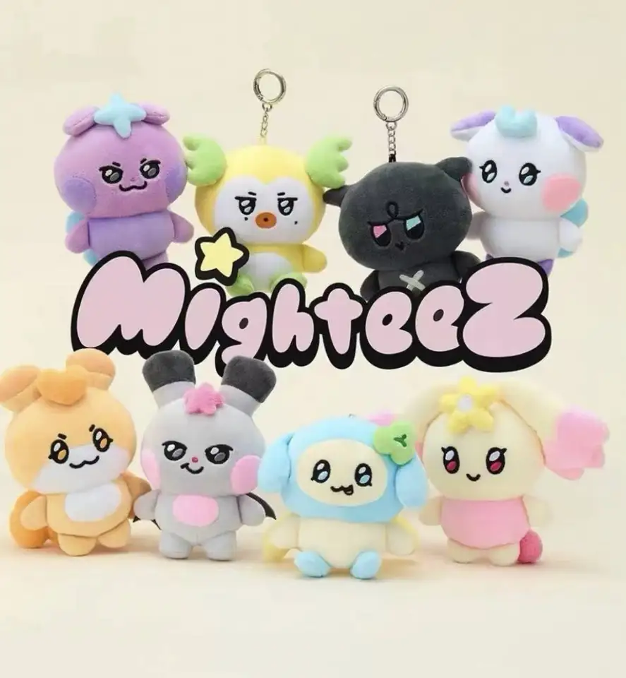 Porte-clés Pendentif En Peluche Kpop 10CM Design Aniteez Hongjoong Seonghwa Yunho Yeosang San Ming Wooyoung Jongho Accessoires 10CM B