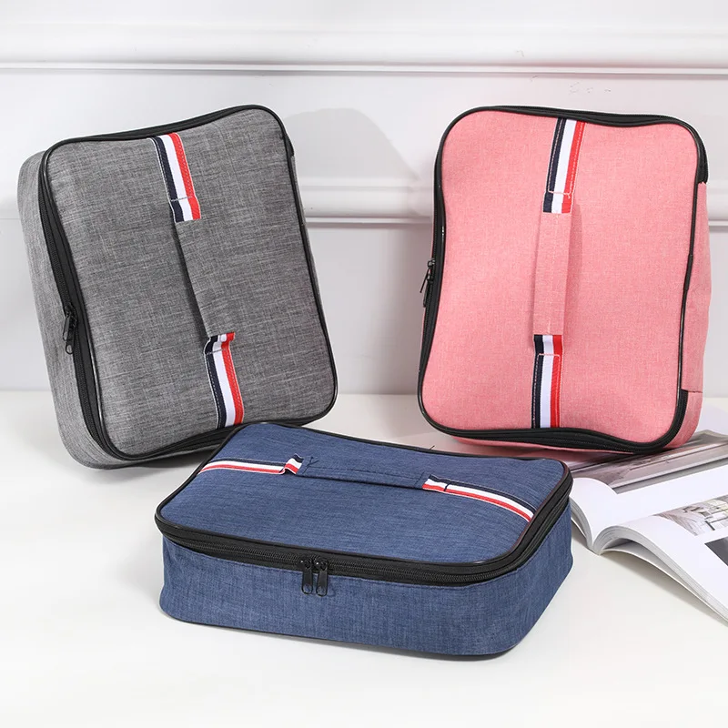 Square Insulated Lunch Bag for Women Thermal Cooler Bento Box Bags Food Carrier Portable Travel Picnic Delivery Meal Handbags