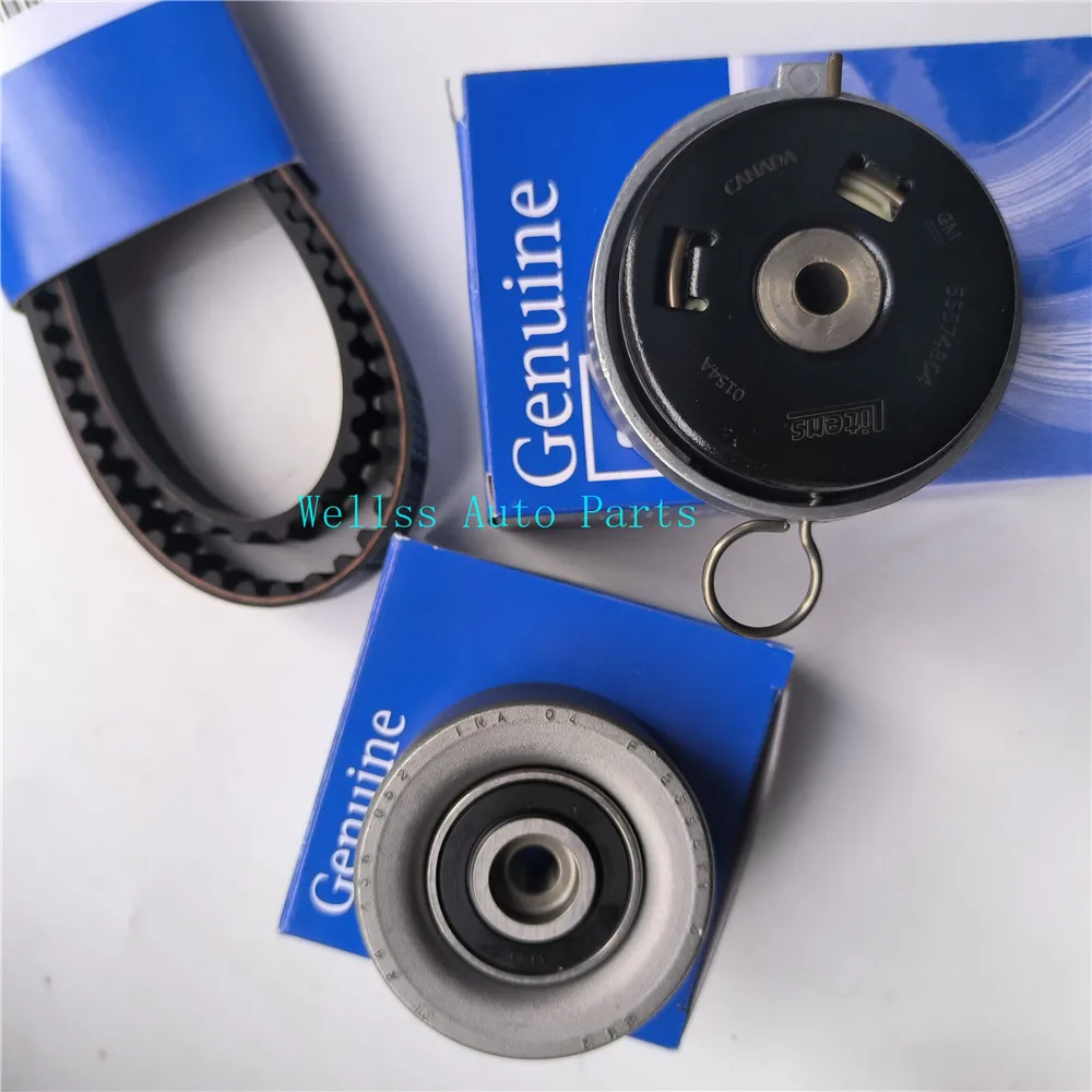 3PCS/SET ORIGINAL Timing Belt kit Tensioner Idle Pulley 24422964