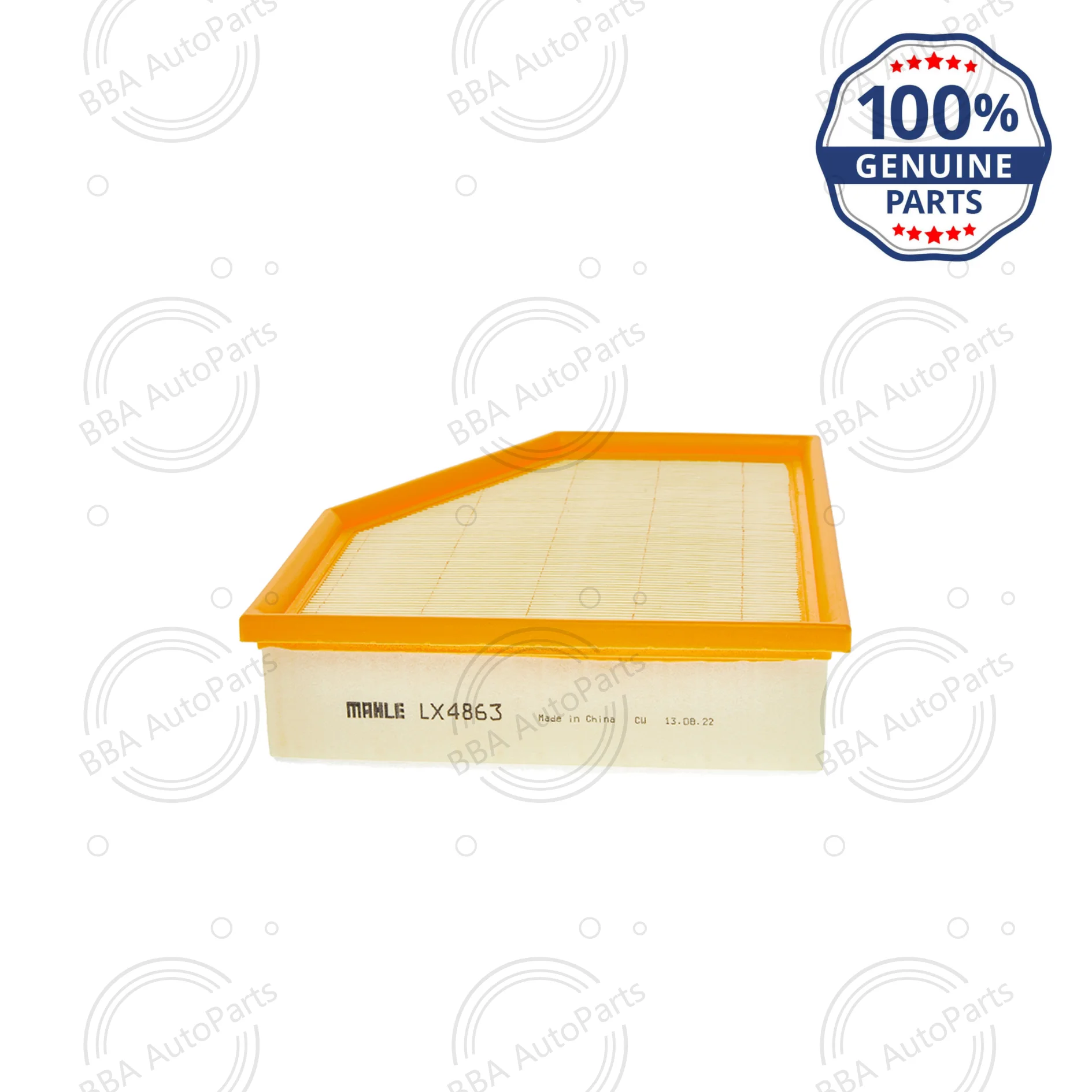 Mahle LX4863 LX5328 air filter for BMW 525i 530i 530Li 530Li 540i 730Li 740i 840i GT X3 with OE 13718577171 13718577170