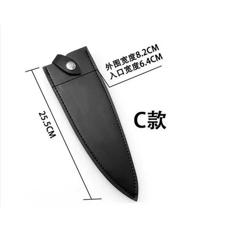 Kitchen Plastic Knife Covers Black Knife Sheath Knife Blade Protector Cover  Hollow Out Portable Chef Knives Edge Guards Case - AliExpress