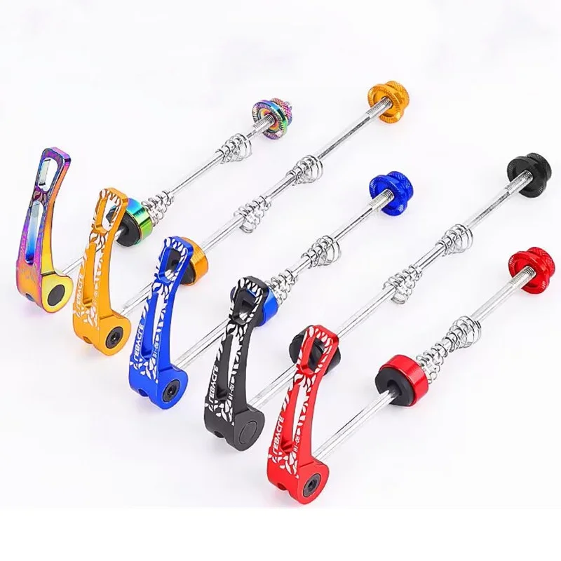 Lbk Mountain Road Bike Quick Release Steel Qr Anteriore Posteriore Mtb Bicicletta Whees Hub Spiedini