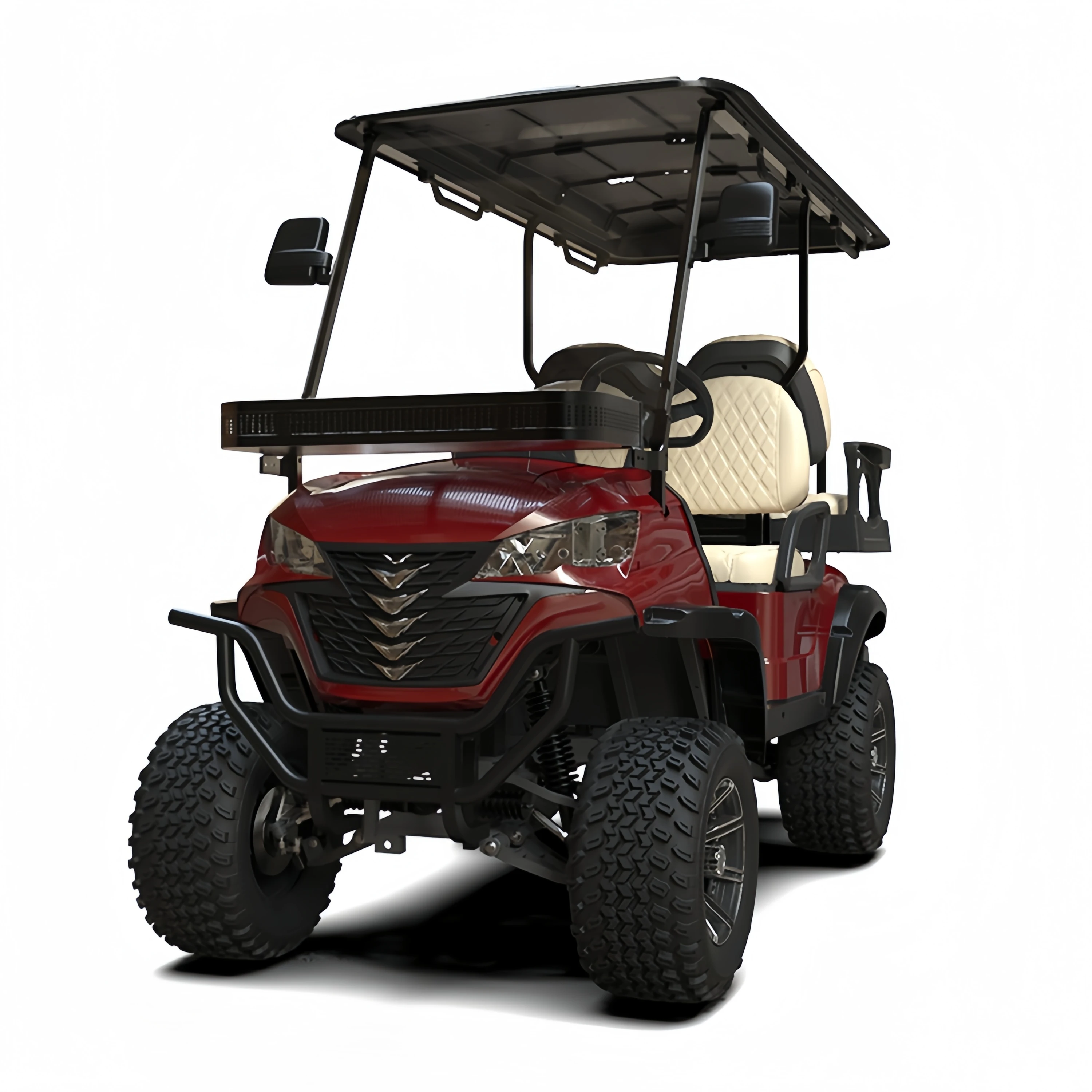 6 passage capacity Electric lifted golf carts for utility sightseeing club car