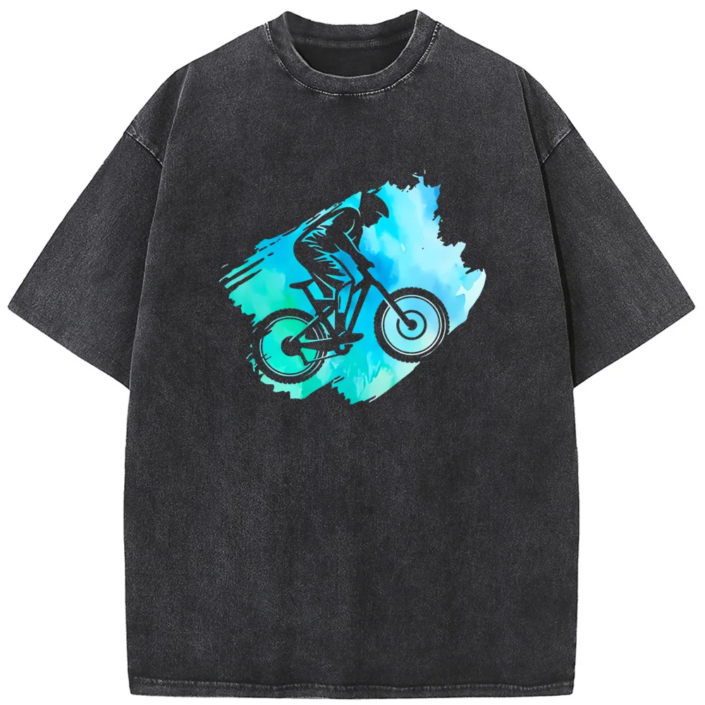 

Cycling Printed Men's T-Shirt Vintage Loose Tshirt Hot Sale Student Top T-shirts Men Casual Cotton Short Sleeve T-shirts