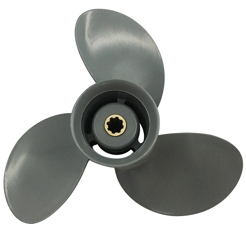 

Boat Propeller 9 1/4x8 Fit for Honda Outboard 10HP-20HP 3 Blades Aluminum Prop 8 Tooth Propel RH OEM NO: 58130-ZV4-008AH 9.25x8