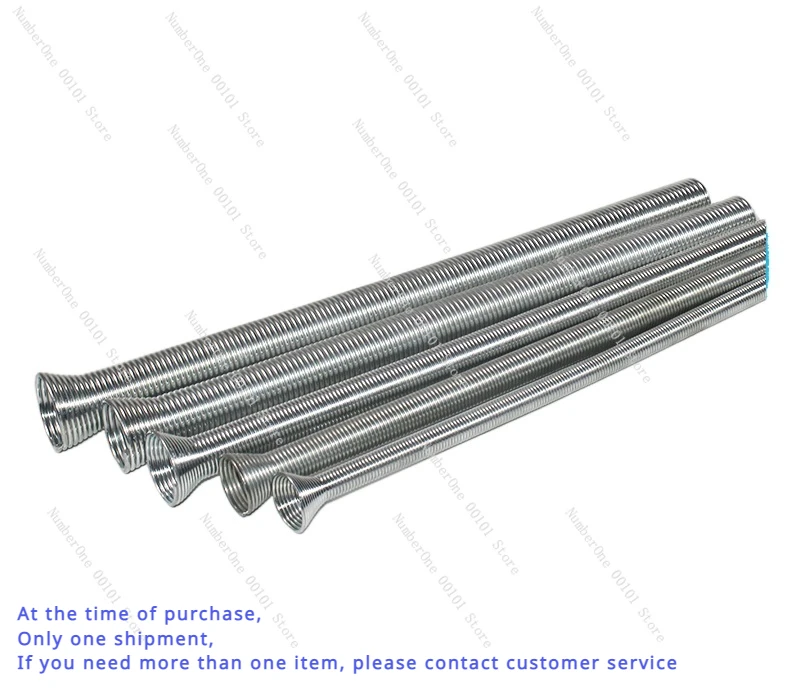 

Air Conditioner Copper Pipe Elbow Spring 6-19mm Multifunctional Universal Bending Spring Manual Bender Inner Spring