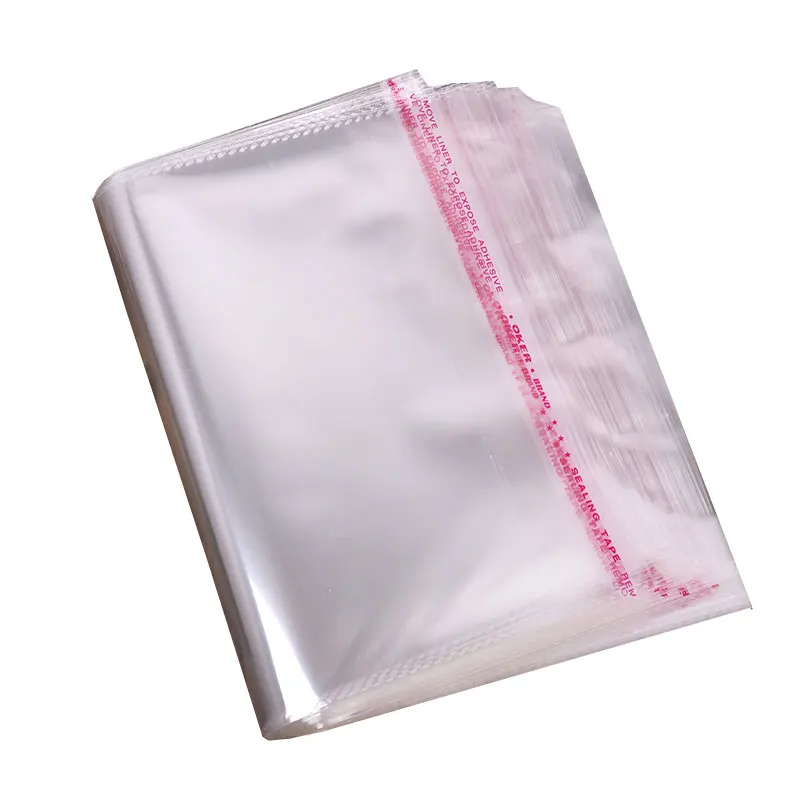 Transparent Opp Bags Self Sealing Poly Plastic Bags For Candy Lollipop Cookie Packaging Wedding Party Gift Supplies plastic packaging bags 100Pcs