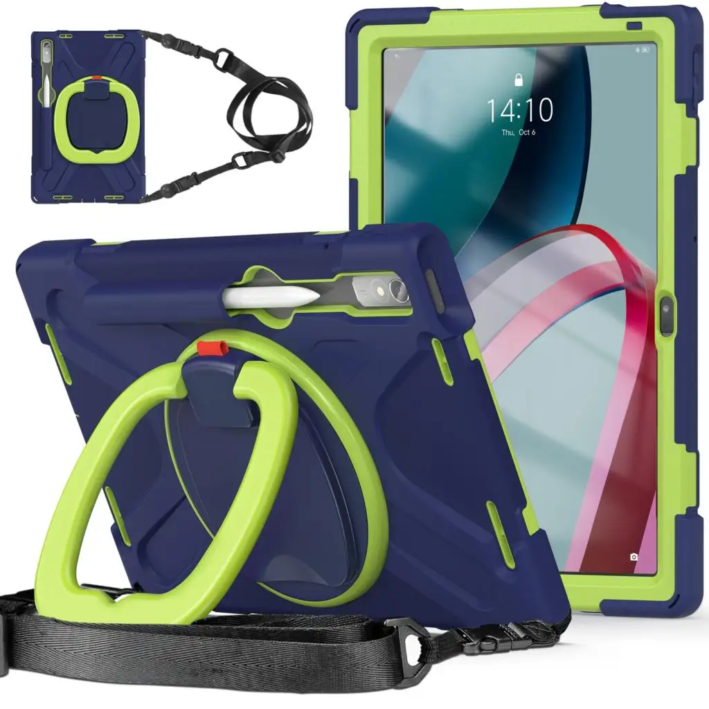 Capa de Suporte de Armadura Segura Infantil para Lenovo Tab P11 Pro Gen Tb132fu m8 4ª Geração Tb300fu m9 Tb-310fu Case