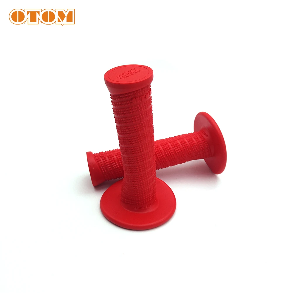 Set Manopole Manubrio Universali Moto – Gomma Antiscivolo, Diametro 22 Mm (Sx) E 24 Mm (Dx), Per Moto, Scooter, ATV, Biciclette