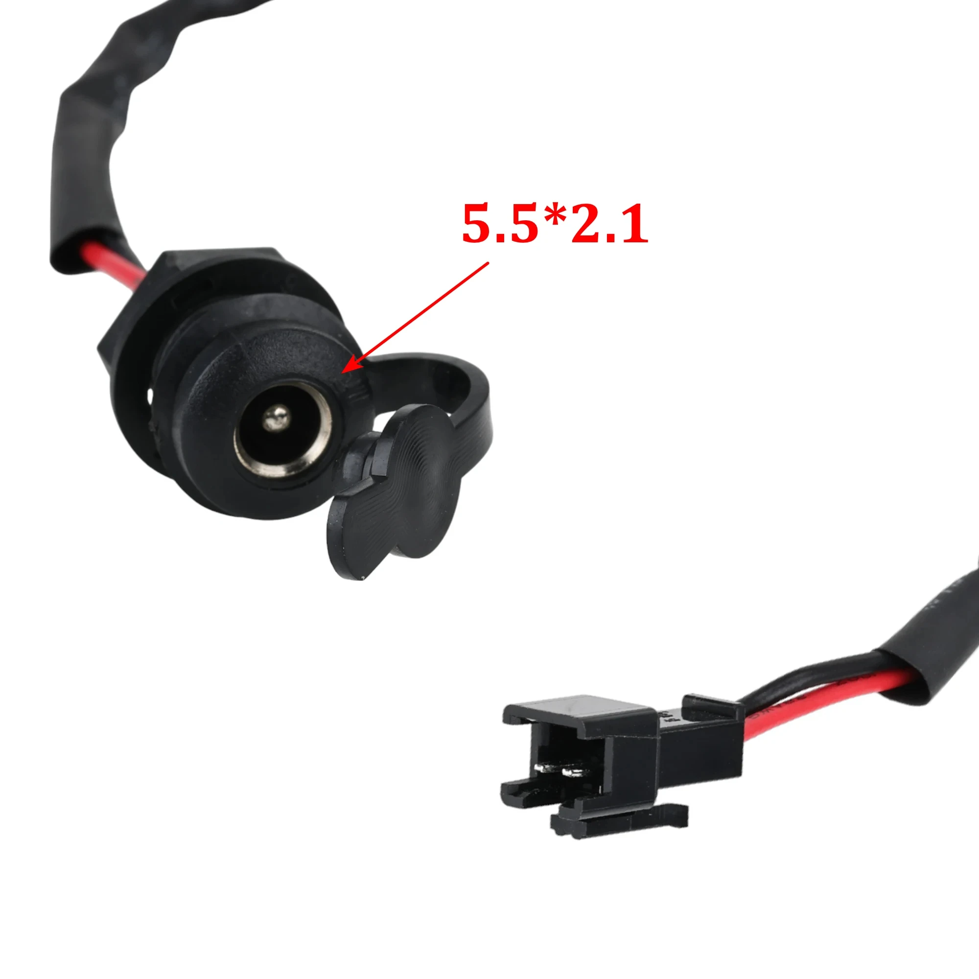 Universal Power Charger with Charging Cable and Port Plug for Electric Scooters and Bikes