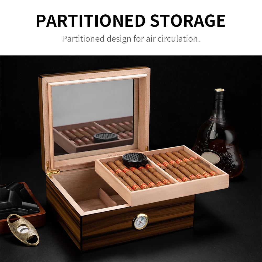 S263945a5719f403a9ca5ec51628184ab4 Zigarrenhumidor aus spanischem Zedernholz mit großer Kapazität