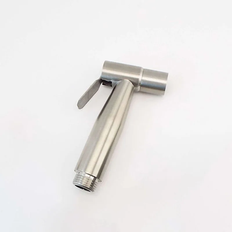 Description Picture 4 of itemprotable Self Cleaning Hand Toilet bidet Sprayer Gun kit Stainless Steel spring water hose ass Anal Faucet wc Shower Head P1