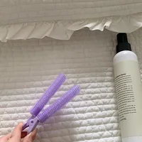 Pince à cheveux auto-arina pour friser les racines des cheveux, bigoudi frontal, clip moelleux, frange à air paresseux, sans trace, 2 pièces 3
