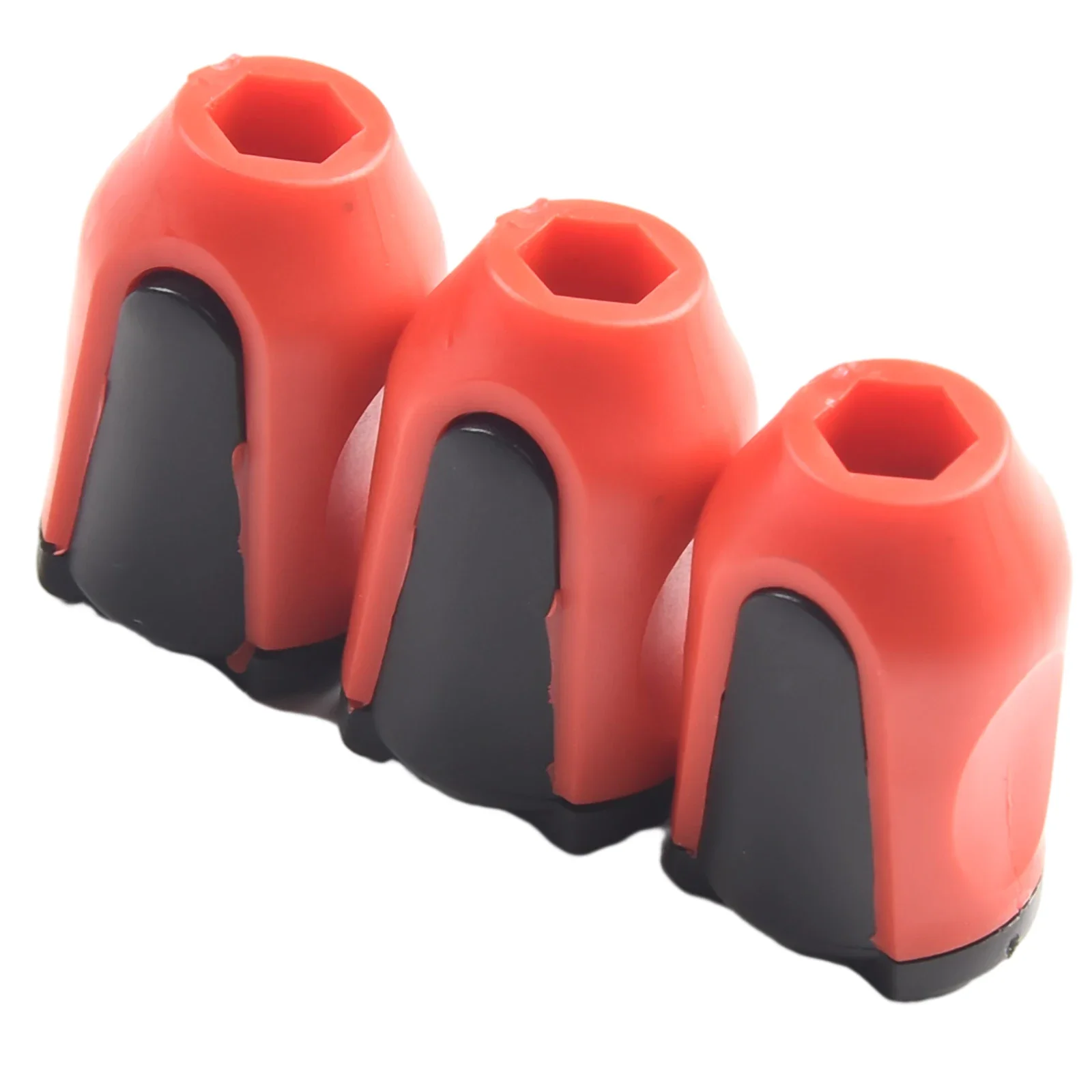 드릴 비트용 마그네틱 링 홀더, ABS + 금속, 3x3pc, 6.35mm 배치 헤드, 스크루 드라이버 자화기, 내구성