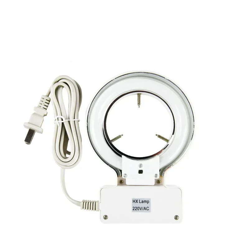 Stereo Microscope Illumination 70mm White Fluorescent Ring Light Microscope Light Source Lamp accessories light