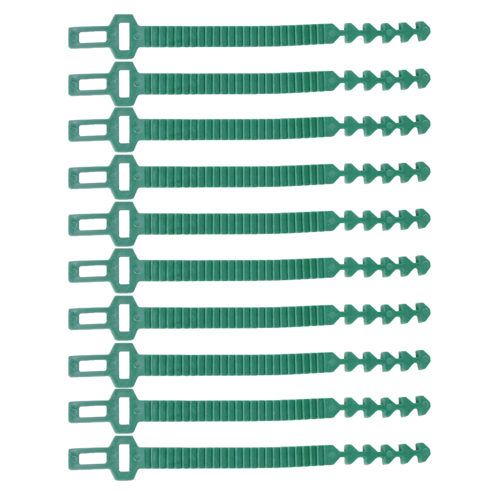10pcs-Plant-Ties-Tree-Stake-Support-Bands-Adjustable-Shrub-Stake-Straps-Interlock-Ties-Plant-Cable-Ties.jpg 10 db Növénykötegek Fa Tét Tartó Sávok Állítható Cserjék Hevederek Reteszelő Nyakkendők Növényi Szőlő Paradicsom Klip - Image 6