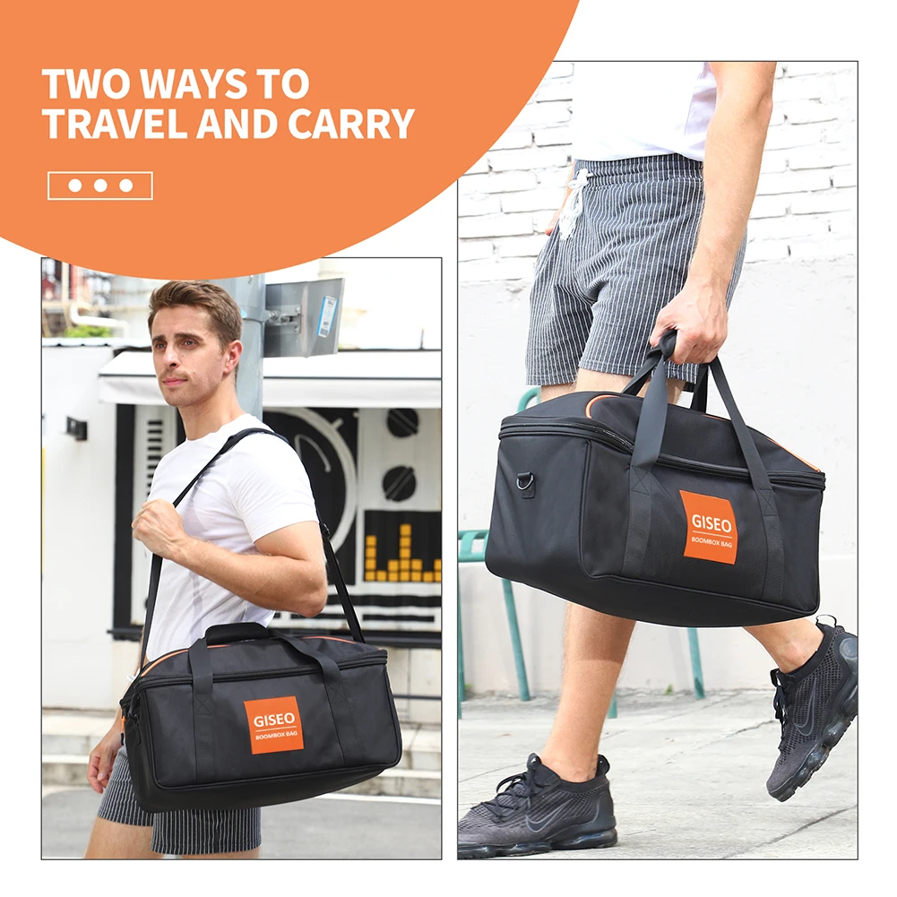 Description Picture 6 of itemCarrying Case Bag For JBL BOOMBOX 3/BOOMBOX 2 Bluetooth Speaker Storage Case Travel Handbag Protection Case Speaker Storage Bags