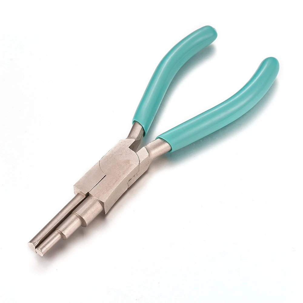 

Carbon Steel 3-Step Multi-Size Wire Looping Forming Pliers Wire Wrapping Plier Ferronickel Jewlery Making Tool Equipment