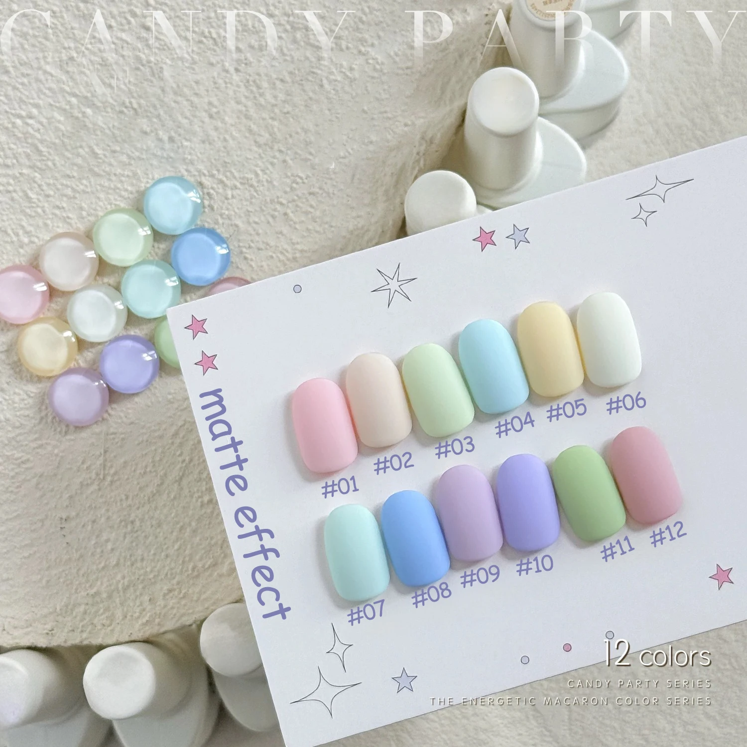 ZH 12ML 12컬러 신상 여름 과일 젤 네일 폴리쉬 - 트렌디 마카롱 옐로우, 퍼플, 블루, 그린 & 핑크, 도파민 네일 아트
