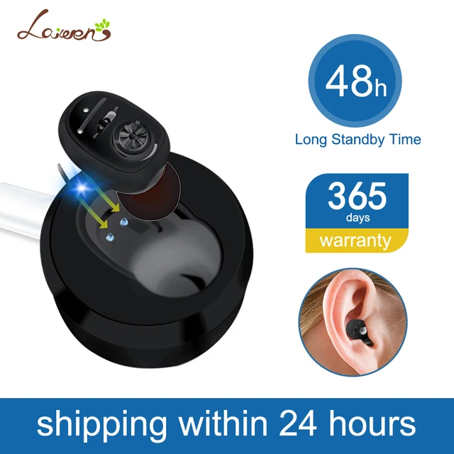 Rechargeable Invisible CIC Hearing Aid