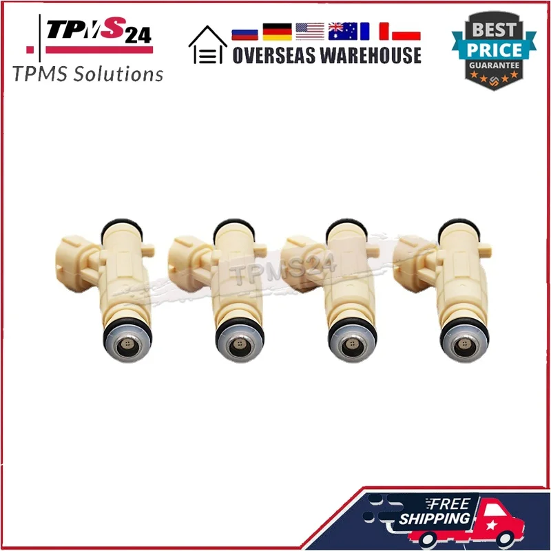 4pcs Fuel Injectors 353102g100 353102g100 For 20102013 Kia Forte 2010