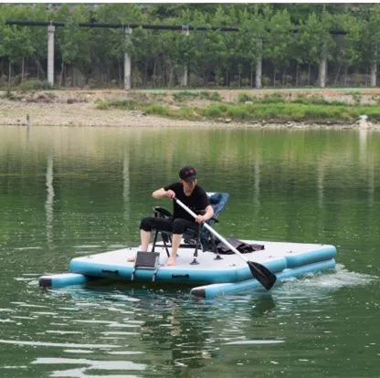 Spring Brake Chamber Inflatable Floating Platform Fishing Platform Boat  Yacht Floating Fishing Platform Water Spreading Network - AliExpress