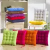 35cm Chair Cushion Solid Color Anti Skid Breathable Bright Color Seat Pillow Dining Chair Cushion Creative Sofa Fabric Cushion 3