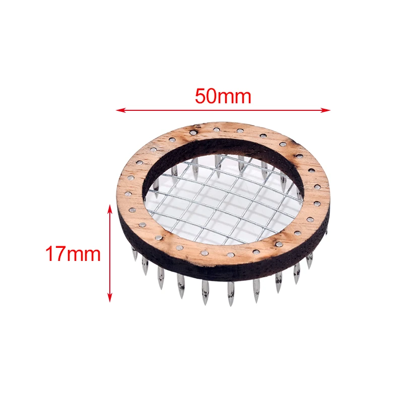 2PCS/Set Pure Handmade Round Push-In Queen Mark Cage Push-In Queen Marking Disc for Bee Marking Beekeeping Tool