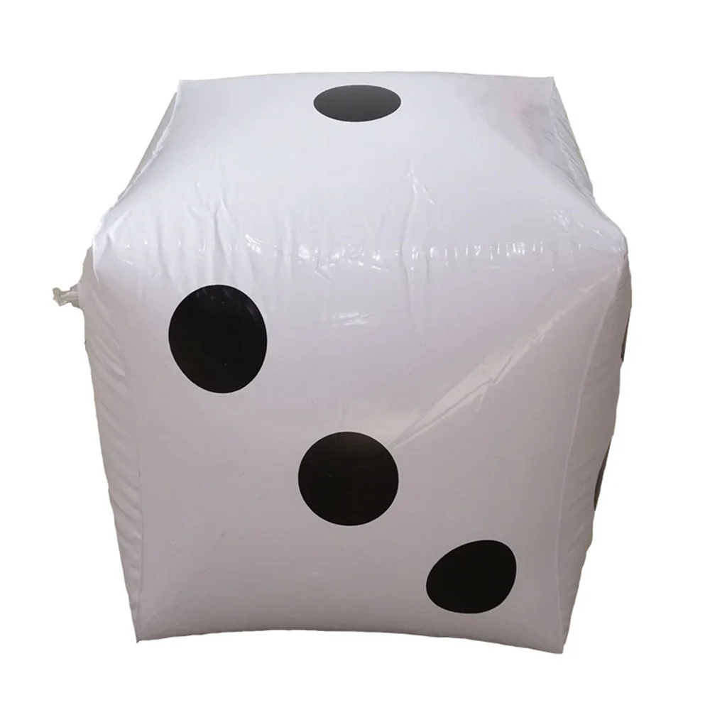 Game Dice Dice Set Acrylic Dice 1PC 30cm Giant Inflatable For Party