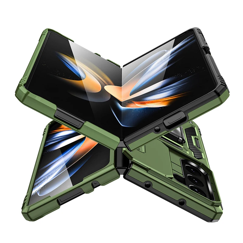 Per Galaxy Fold5 Custodia Ad Anello Antiscivolo Antiurto Per Samsung Galaxy Z Fold 5 Fold5 Zfold5 Accessori Per Telefoni Cellulari Cover Pieghevole