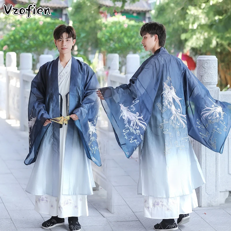 

Женский костюм Hanfu для косплея с традиционной вышивкой в китайском стиле